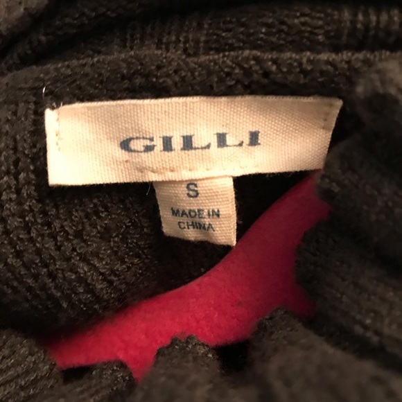 Gilli Gray oversized distressed sweater - Picture 2 of 3